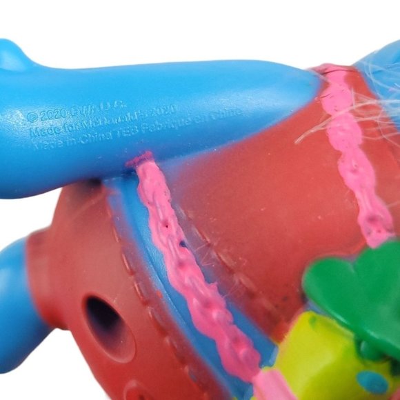 McDonalds Happy Meal Toy Biggie And Mr Dinkles Action Figure Trolls World Tour - Picture 11 of 11